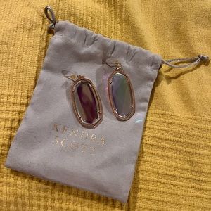 Kendra Scott drop earrings-  worn one time, still like new